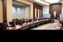 جانب من اجتماع الكتلة في بيت الوسط