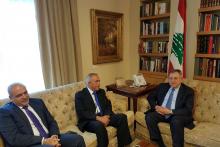 الرئيس السنيورة مستقبلا نقيب خبراء المحاسبة