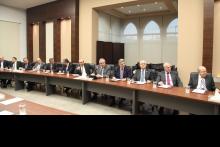 الكتلة في بيت الوسط برئاسة النائب سمير الجسر