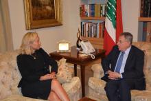 الرئيس السنيورة مستقبلا سيغرد كاغ