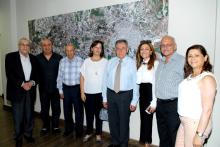 الرئيس السنيورة مستقبلا وفد نادي الروتاري في مكتبه في الهلالية