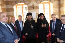 الرئيس السنيورة خلال افتتاح معرض الأيقونات البيزنطية والملكية العائدة لكنيسة القديس نيقولاوس الأثرية.